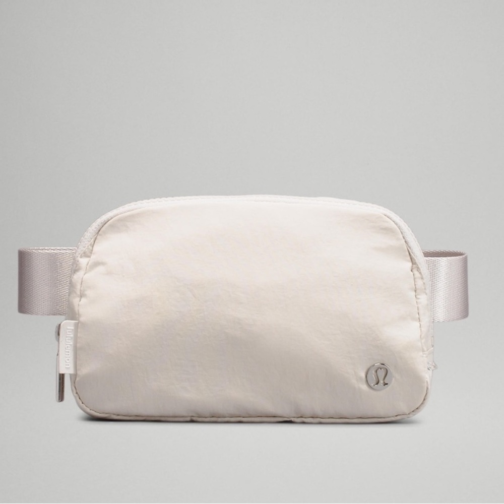 Brand new never used white opal Lululemon Everywhere Belt Bag. Bought as a gift